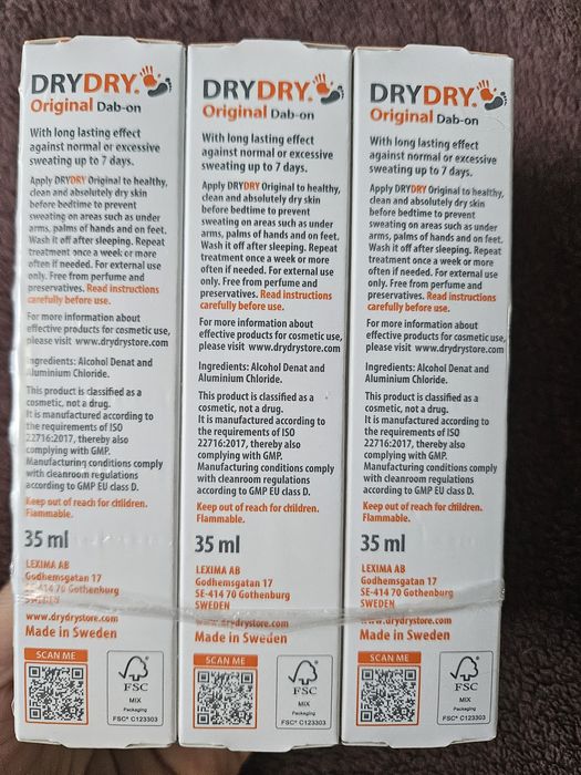 Dry dry Оригінал з Швеції