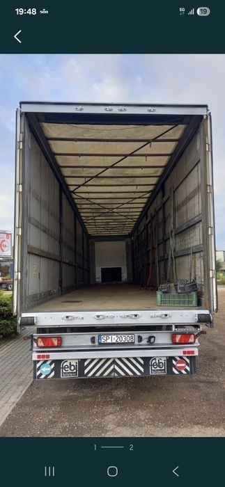 Naczepa Fliegl firanka 2014 standard