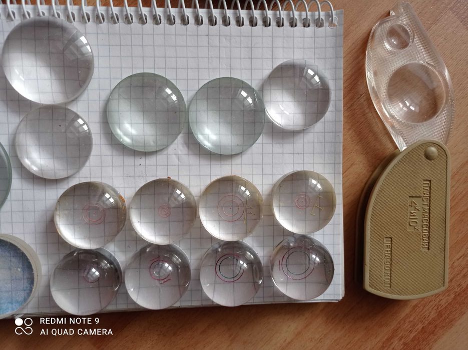 Увеличительное стекло оптика лупа.