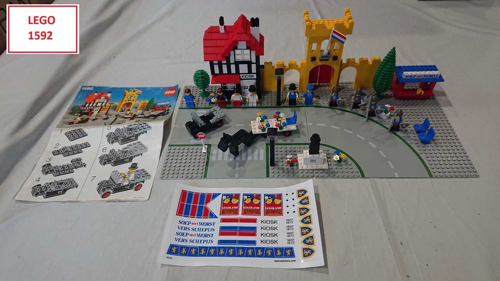 LEGO City Classic: 1592; 6552; 6550; 6538; 6515; 6514; 6518