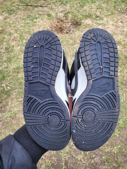 Nike Dunk Low білі/чорні