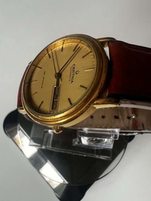 Zegarek Certina automatic vintage pozlacany