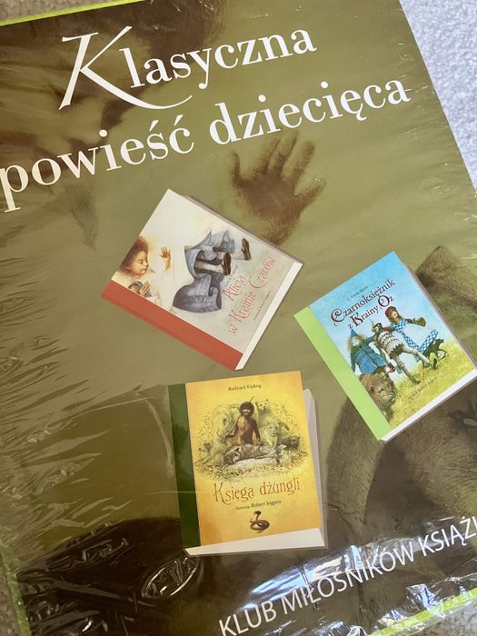 Buchmann Ingpen Alicja w Krainie Czarów Ksiega Dżingli Czarnoksiężnik