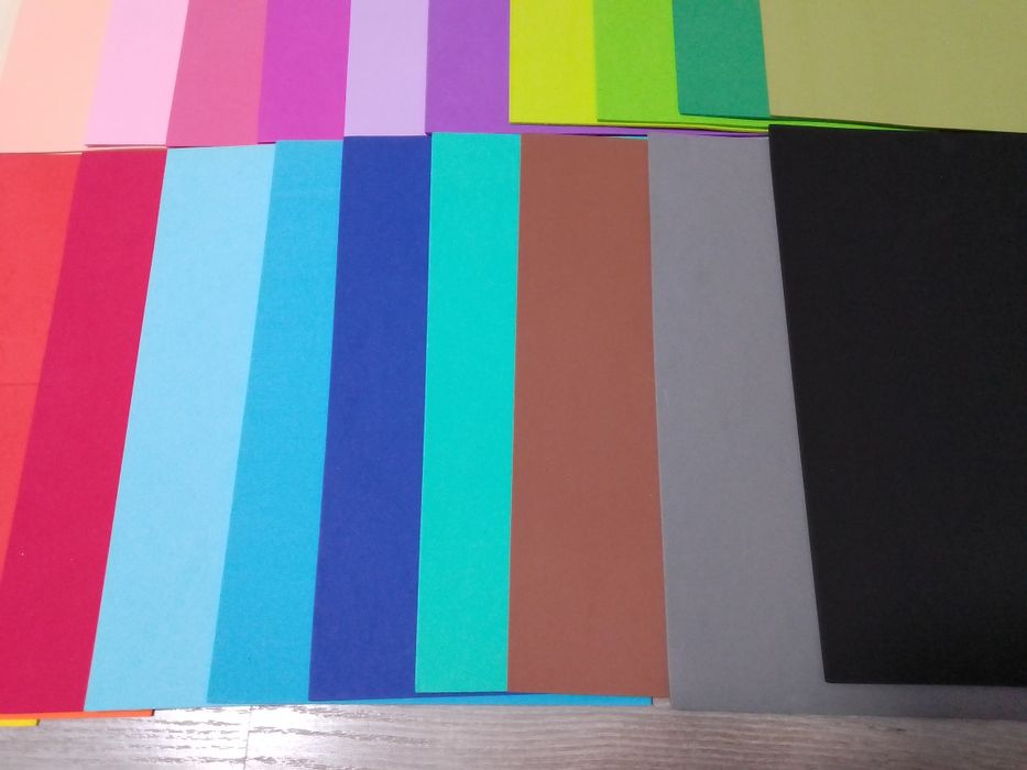 Фоамиран 2 мм. Размер а4. 23 цветов