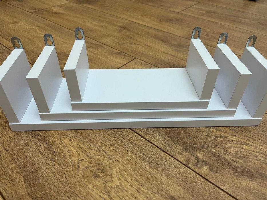 Полка навісна біла (3 шт)