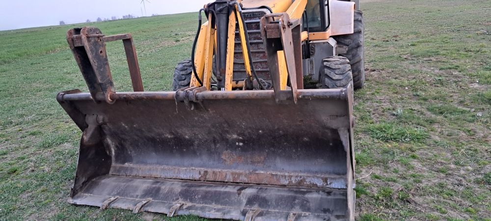 Koparko ładowarka MF750 teleskop ,Krokodyl,widły