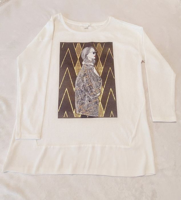 Camisola branca marca "Springfield "
