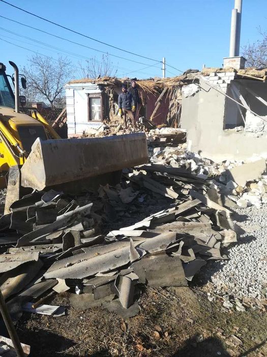 Услуги экскаватора + Камаз Вывоз мусора Расчистка Уборка