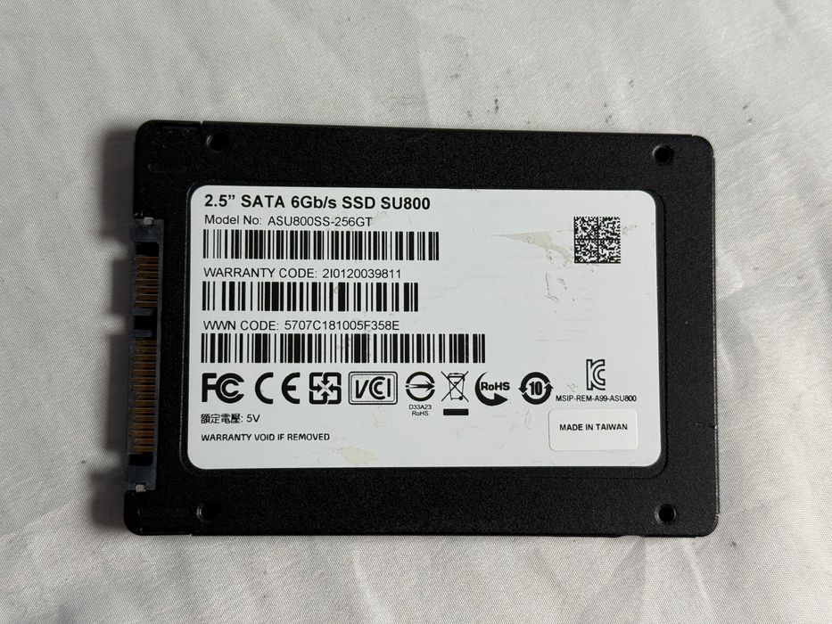 Dysk SSD Adata Ultimate SU800 256GB 2,5" SATA III
