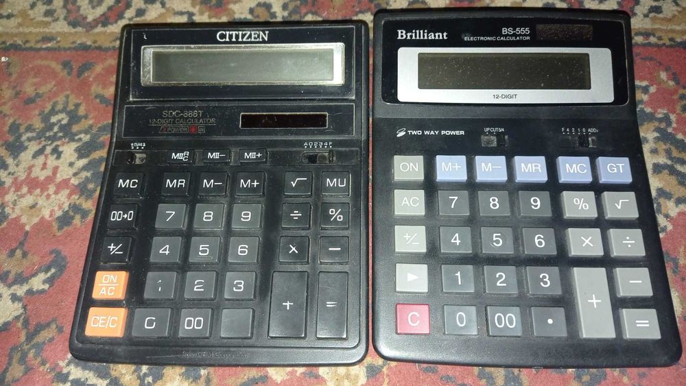 Калькулятор в рабочем состоянии