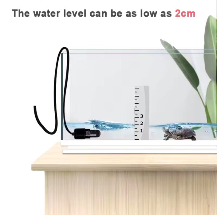 Mini termostato para aquário. Ajustável entre os 18° e os 34 ° graus.