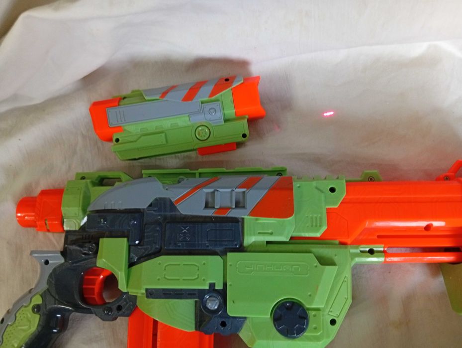 Бластер Nerf Vortex Praxis Proton ружье и пистолет стреляет дисками