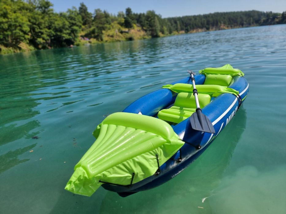 Kajak 2 osobowy z dmuchanymi siedzeniami