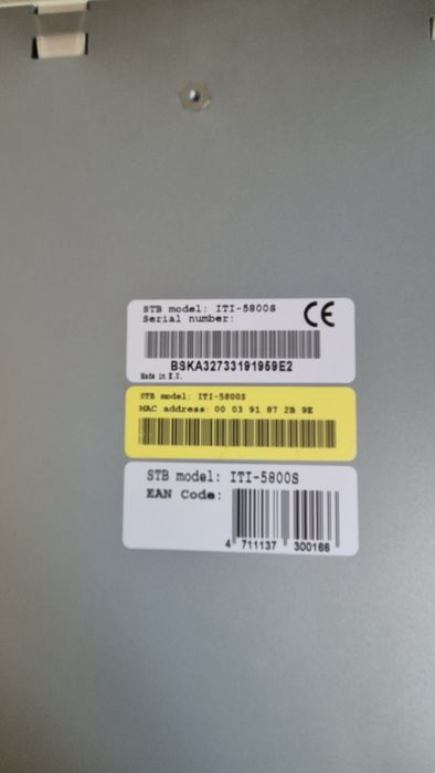 Tuner dekoder nbox ITI 5800-S