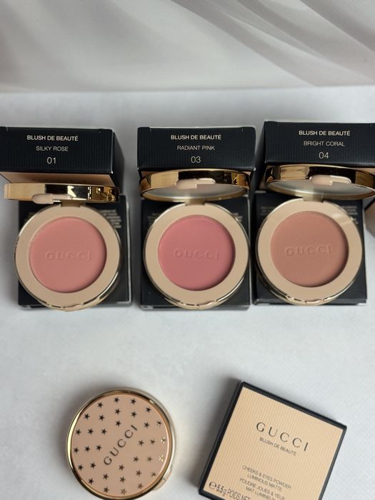 Румяна Gucci 01 03 04