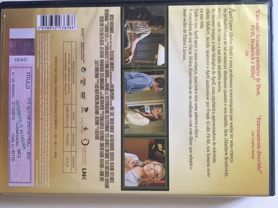 #dvd #filme - até que me #encontrou - novo