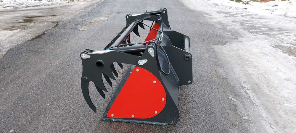 Łyżko-krokodyl widło-krokodyl do obornika na Tura lub Ładowarkę