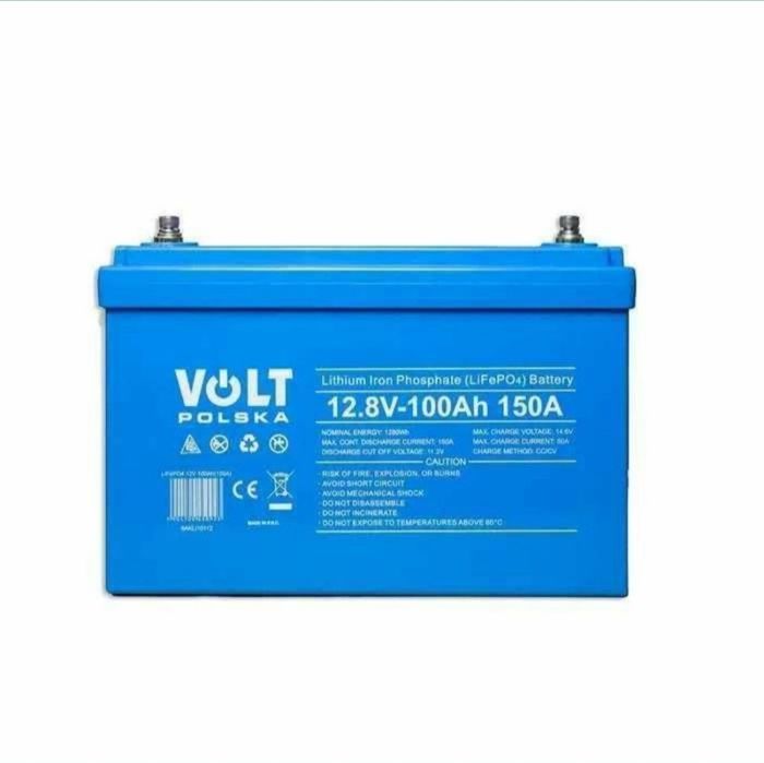 Акумулятор Volt Polska LiFePO4 12v 100Ач (150 А) + BMS + Bluetooth
