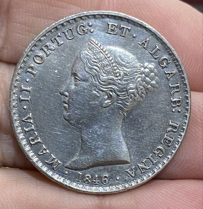 Moeda 1629 - D. MARIA II - 500 Reis 1846 Prata