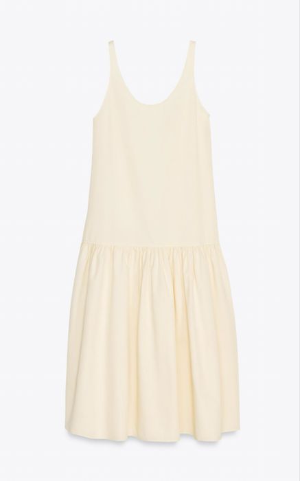 Zara платье сарафан хлопок