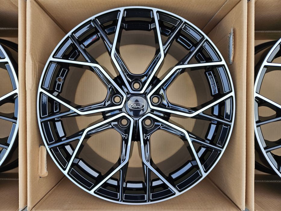 Ford 18 " Nowe 5x108 Mondeo Kuga Edge S-Max Escape Focus Czarne Felgi