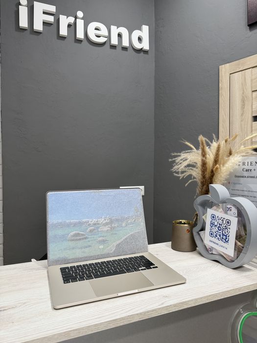 New open/box macbook air 15’ m5 16/1tb starlight + гарантія