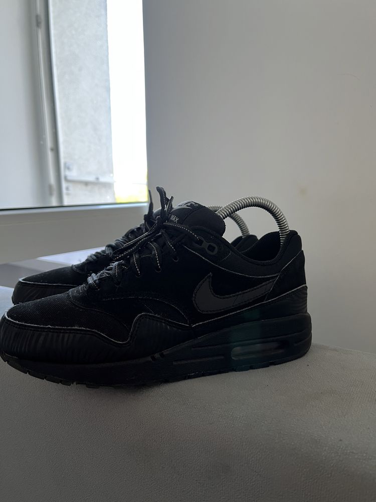 Nike air max 1 czarne cheap damskie