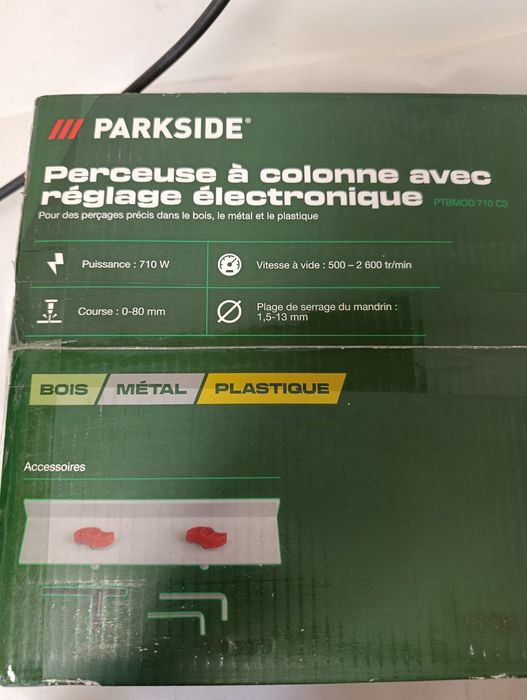 Оригінал Свердлильний верстат Parkside PTBMOD 710 C3, свердлильні парксайд 710ват, свердлильний верстат парксайд Німеччина. Станок для свердління