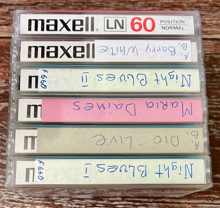 Аудиокассеты Basf. Maxell.