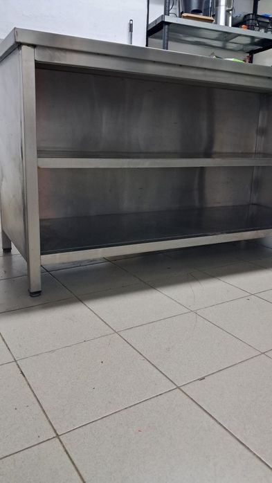 Bancada inox industrial