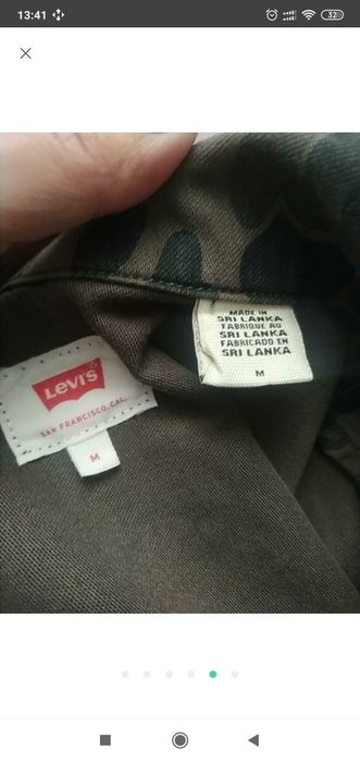 Чоловіча куртка джинсовка овершот Levis