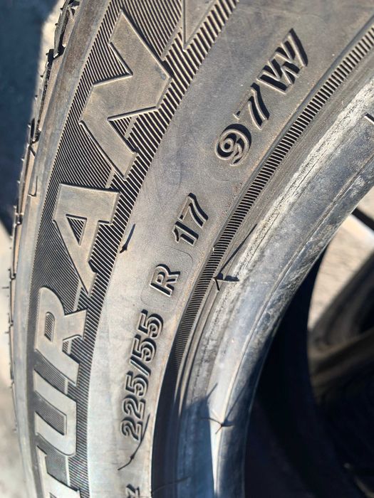 225-55-R17 BRIDGESTONE TURANZA = 2 штуки пара резины GERMANY 2024