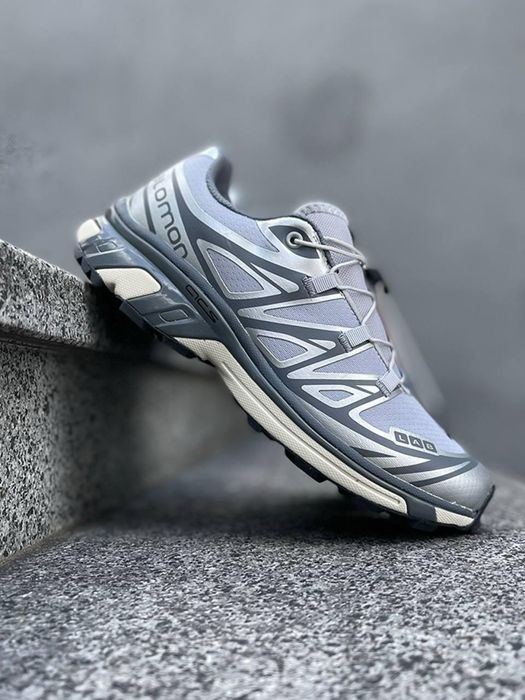 Кросівки Salomon XT-6 Grey жіночі-чоловічі кросівки Саломон літні сітка/ Кроссовки Salomon XT-6 серые летние женские кроссовки сетка Саломон женские