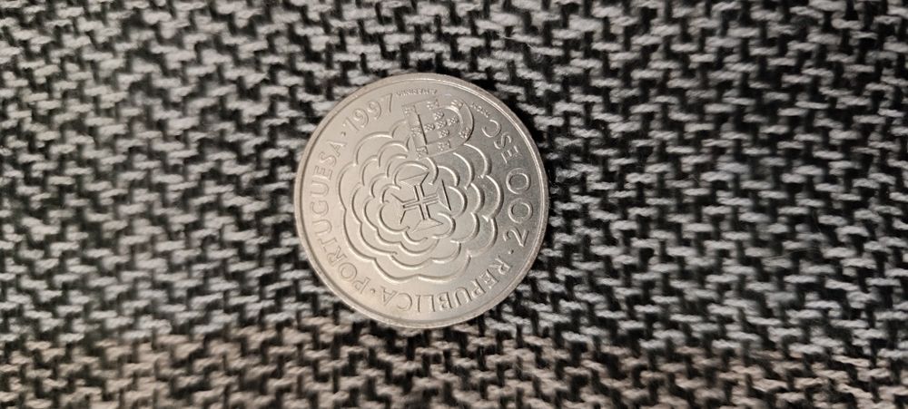 Moedas de coleção 200escudos. Bento de Góis. Moedas de 1997