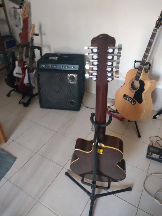 Viola 12 cordas, como nova