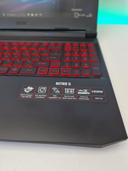 Laptop Acer NITRO 5 RTX/16GB/SSD Gwarancja - Media Expert  GAMINGOWY do GIER