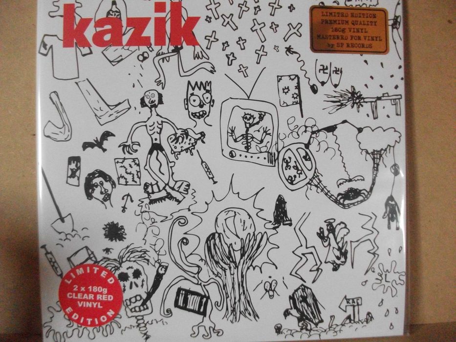 KAZIK, Kult "Na żywo ale w studio" 2lp red winyl folia