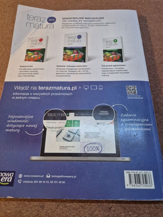 Teraz matura BIOLOGIA 2016