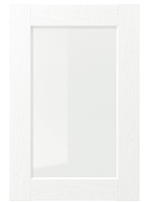 Porta Vidro Branco efeito madeira do  Ikea