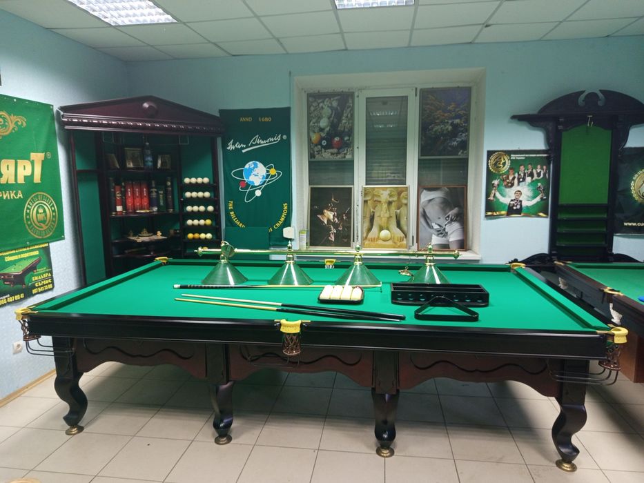 Бильярд.Перетяжка и сборка бильярдных столов.Бильярд под ключ