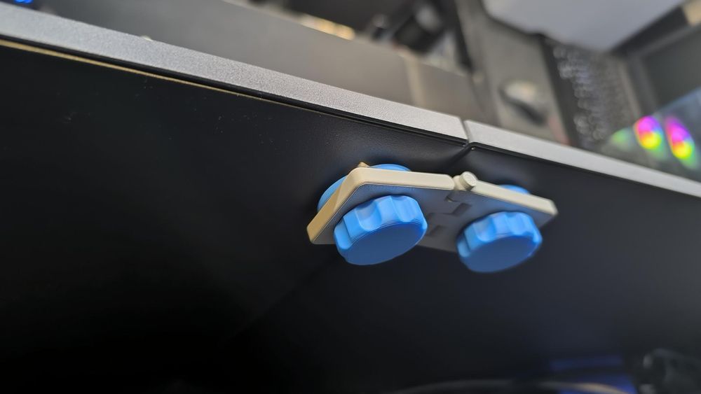 Clip para alinhar monitores