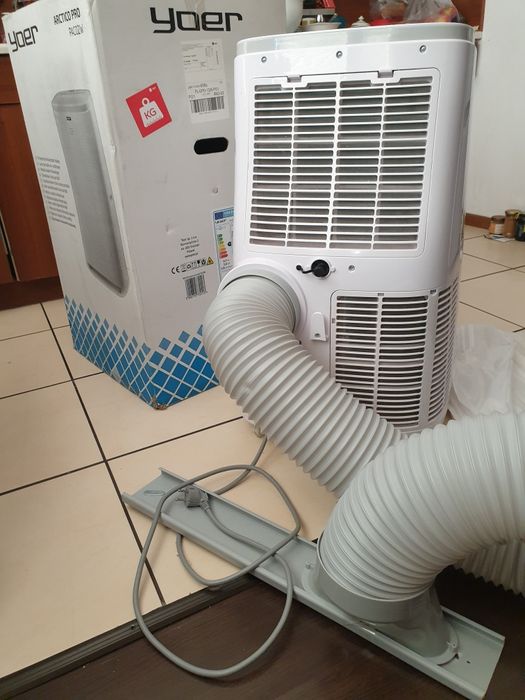 4w1 cichy klimatyzator przenośny Yoer 4,7kW 75m2 chłodzi i grzeje