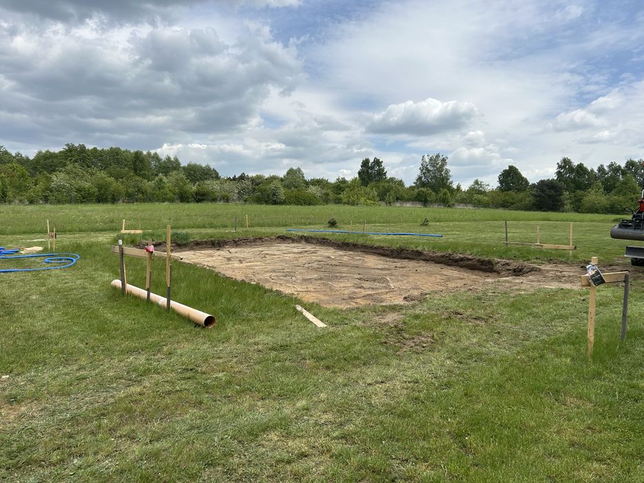 Wykonanie płyt fundamentowych