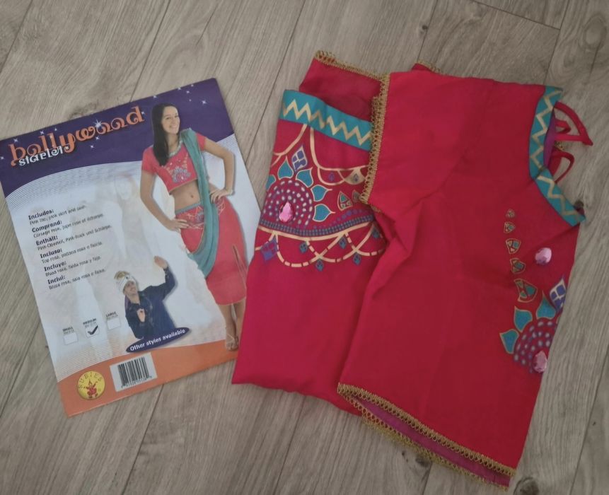 Nowy! Stroj tancerki Bollywood taniec brzucha tancerka