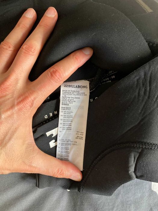 Fato Surf 4/3 BILLABONG Revolution 12 - 147/155cm - 36/43kg como NOVO