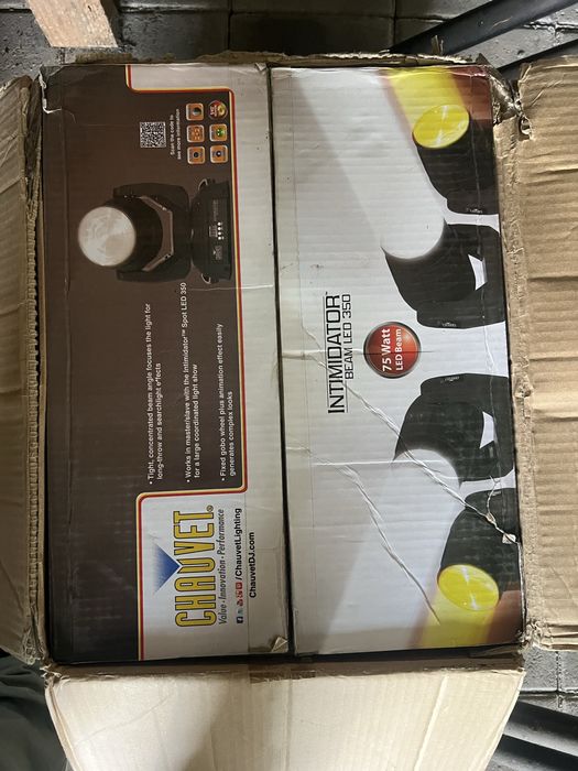 Moving head chauver beam Led intimidator 350