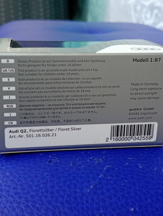Miniatura original Audi Q2