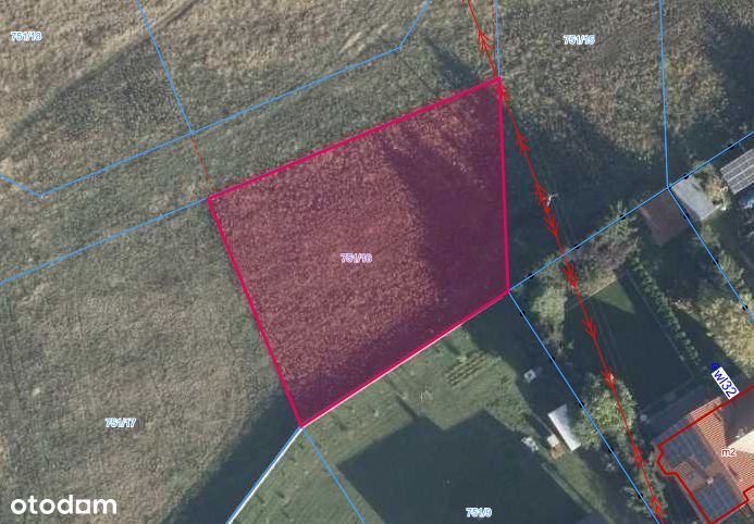 Na sprzedaż działka 910 m² – Kaszczor, woj. wielkopolskie