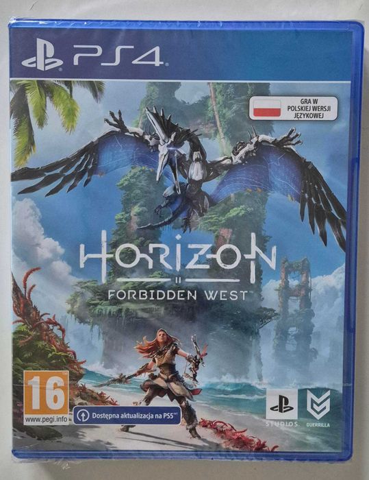 Gra Horizon Forbidden West na PS4 - nowa w folii!