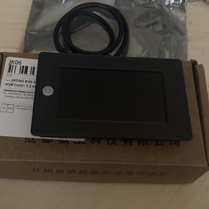 LCD екран дісплей JKON BMS 3.2